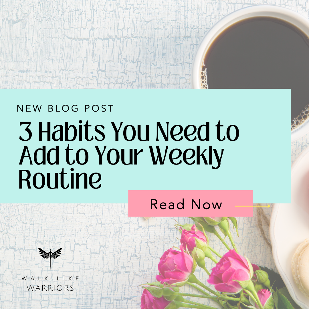 Boost your productivity & well-being! Discover 3 simple habits to integrate into your weekly routine for a more successful you.