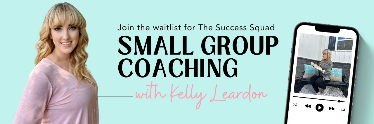  If you want to learn how to run your business AND have a life, small group coaching, exclusive bonuses AND a $600 discount, join the waitlist here!